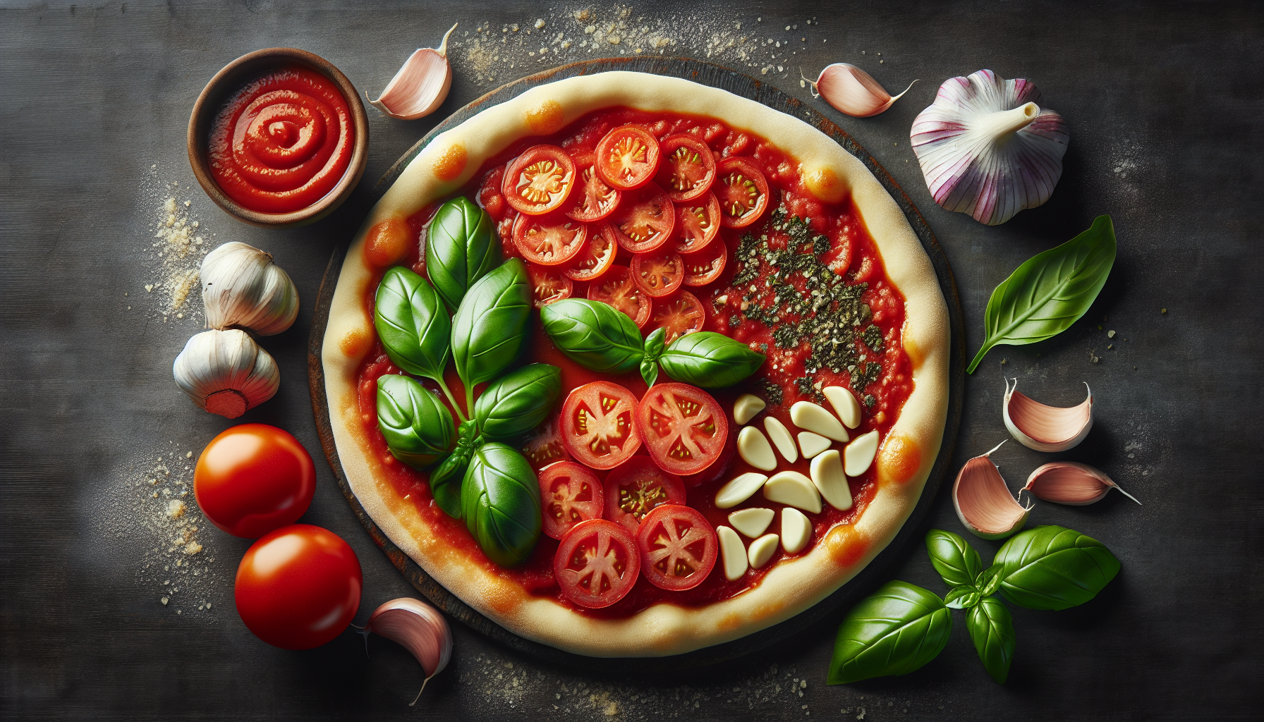 ingredienti della pizza marinara